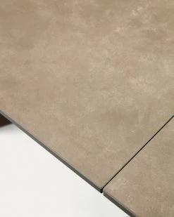 Atminda Extendable Table Porcelain And Steel Legs With A Brown Finish 160 (210) X 90 Cm | Kave Home 16 Atminda Extendable Table Porcelain And Steel Legs With A Brown Finish 160 (210) X 90 Cm | Kave Home -Quality Furniture Store 1416T03003KK15 1D03