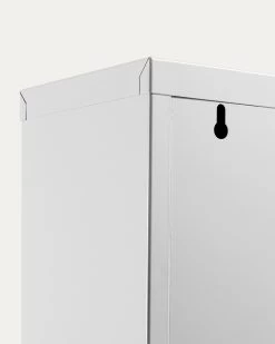 Shoe Rack Ode 50 X 103 Cm 3 Doors White | Kave Home -Quality Furniture Store 770106BLA 1D01