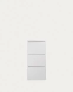 Shoe Rack Ode 50 X 103 Cm 3 Doors White | Kave Home