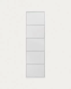 Shoe Rack Ode 50 X 1685 Cm 5 Doors White | Kave Home