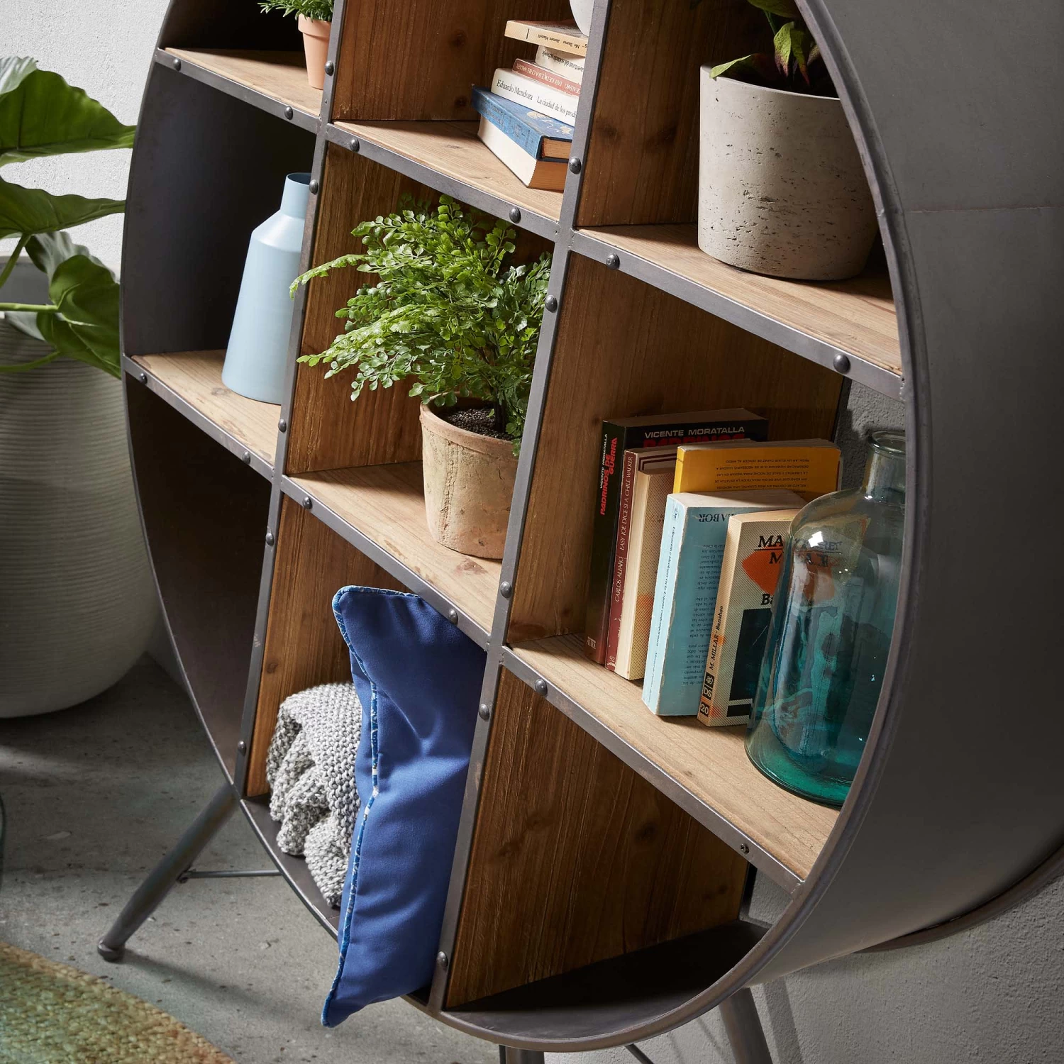 Halie Shelving Unit 120 X 152 Cm | Kave Home 6 Halie Shelving Unit 120 X 152 Cm | Kave Home - Image 4