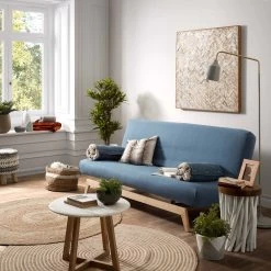 Drom Solid Rain And Teak Wood Side Table à 35 Cm | Kave Home 10 Drom Solid Rain And Teak Wood Side Table à 35 Cm | Kave Home -Quality Furniture Store A000000047 0