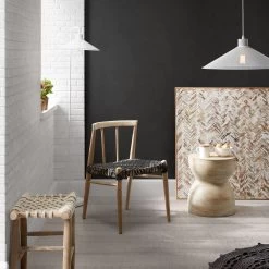 Mazy Solid Mango Wood Side Table Ã 40 Cm | Kave Home -Quality Furniture Store A000000367 0