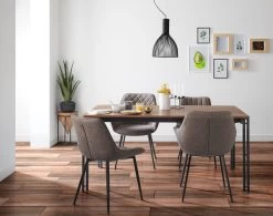 Amira Chair In Light Grey | Kave Home -Quality Furniture Store A000000670 0