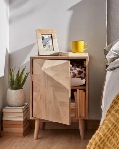 Bedside Table Sarah 42 X 60 Cm | Kave Home 11 Bedside Table Sarah 42 X 60 Cm | Kave Home -Quality Furniture Store A000000720 3