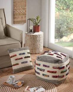 Necoco Side Table In Solid Mango Wood And Coconut Shells à 40 Cm | Kave Home 9 Necoco Side Table In Solid Mango Wood And Coconut Shells à 40 Cm | Kave Home -Quality Furniture Store A000000811 12