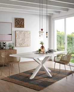 Quinn Outdoor Chair In Beige | Kave Home -Quality Furniture Store A000000825 6