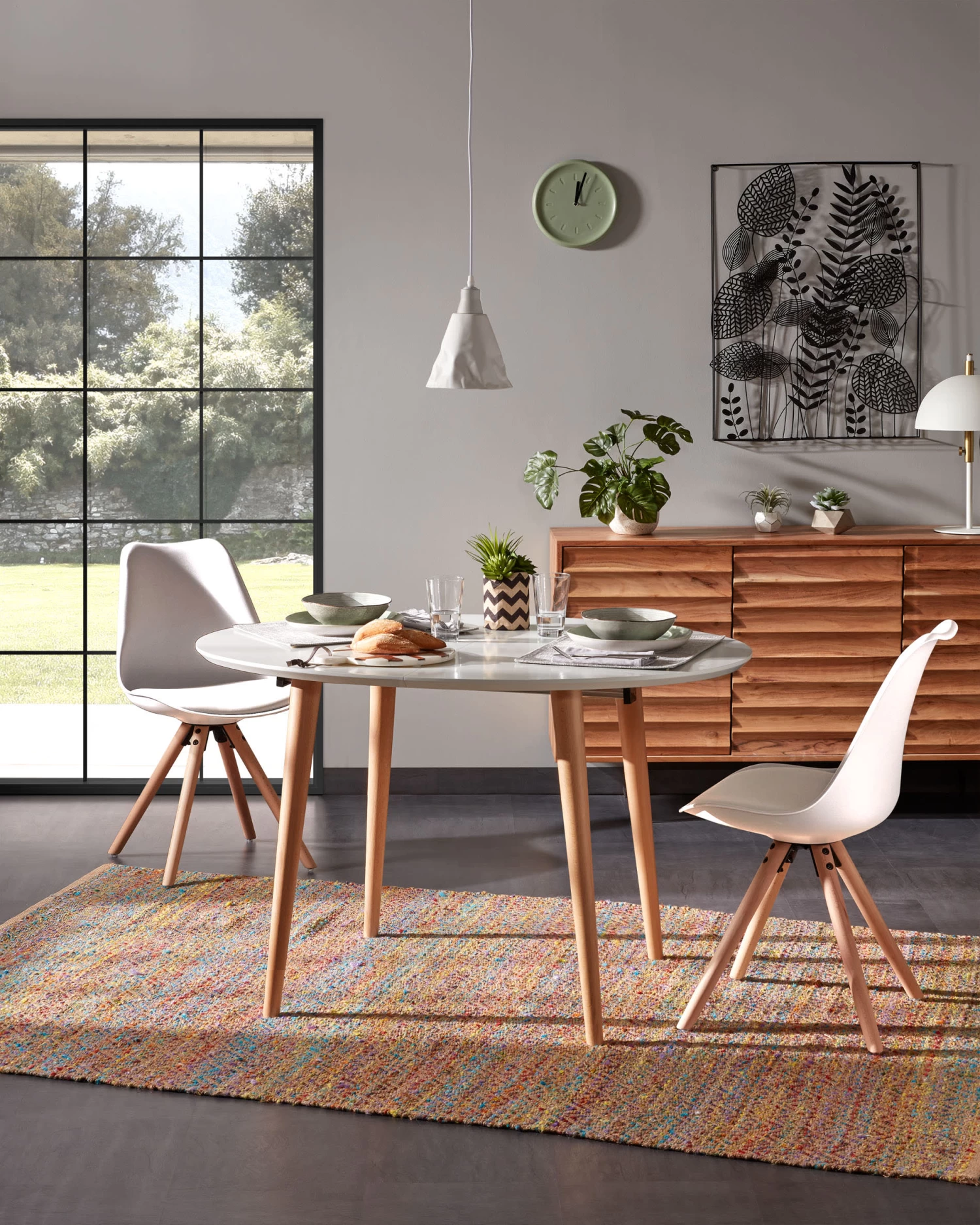 Ralf Chair White And Natural | Kave Home 4 Ralf Chair White And Natural | Kave Home - Image 2