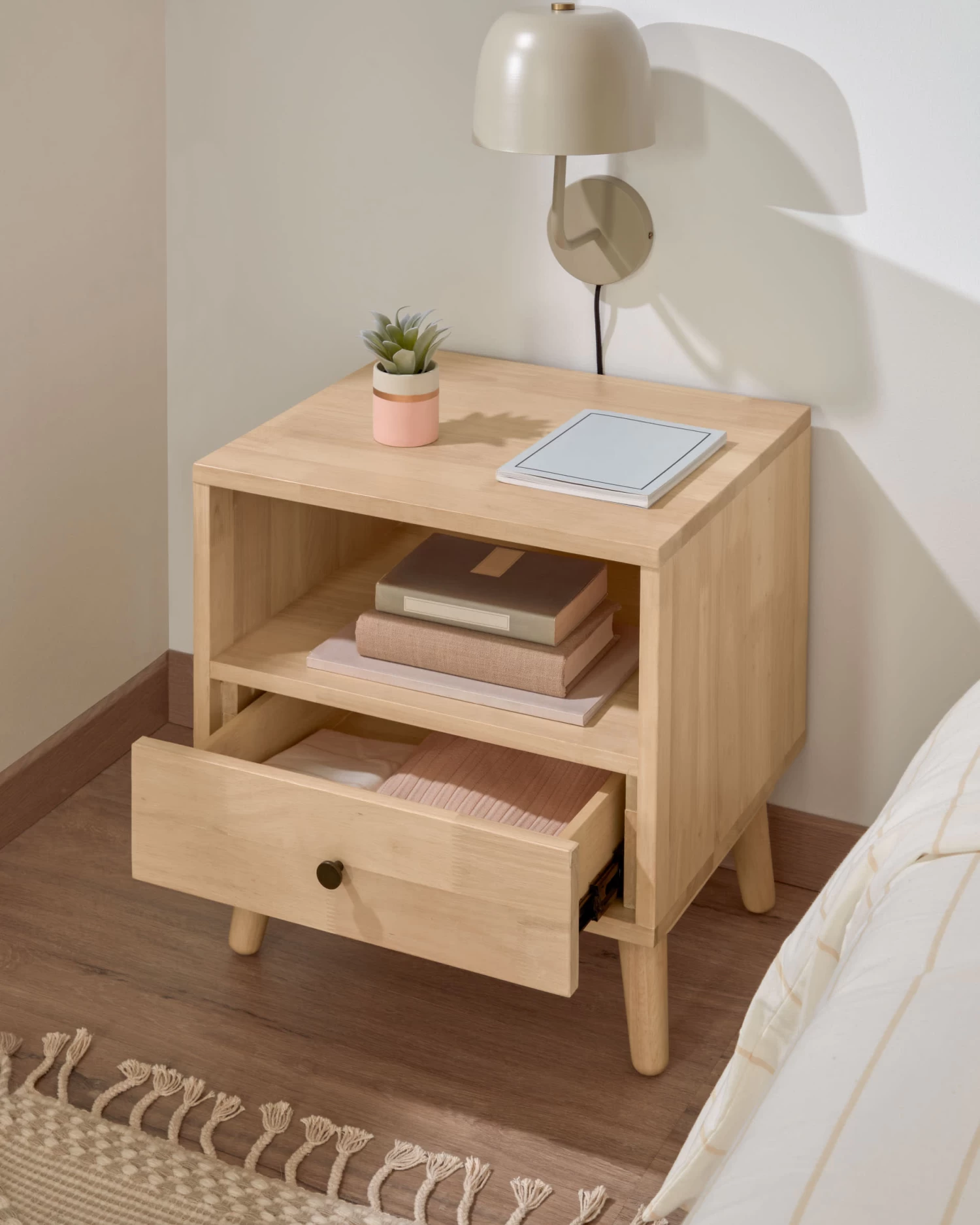Wari Bedside Table 50 X 54 Cm | Kave Home 6 Wari Bedside Table 50 X 54 Cm | Kave Home - Image 4
