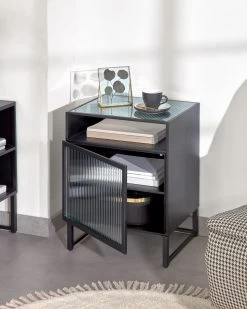 Trixie Bedside Table 45 X 58 Cm | Kave Home 13 Trixie Bedside Table 45 X 58 Cm | Kave Home -Quality Furniture Store A000001339 1