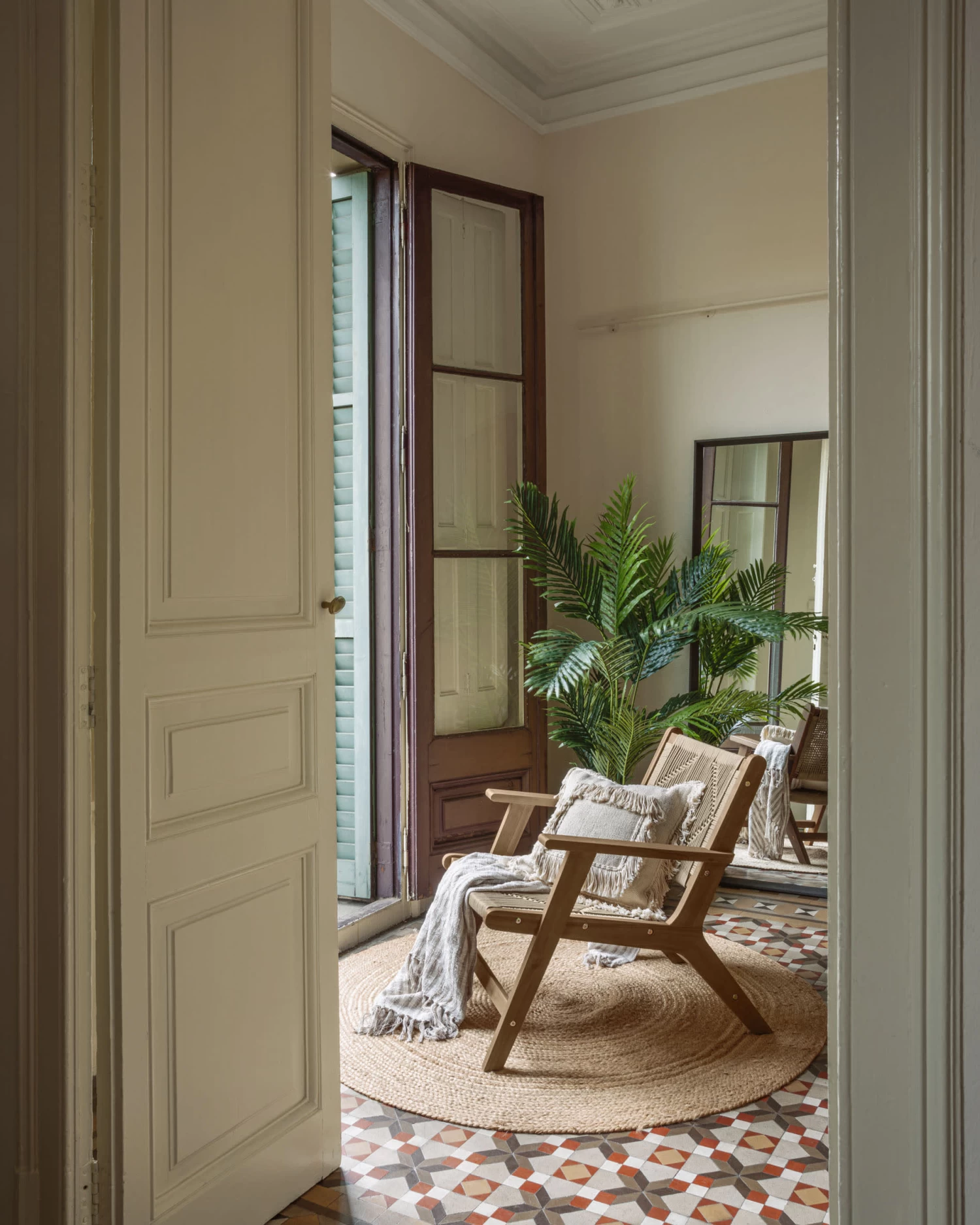 Geralda Acacia Wood Armchair With Dark Finish FSC 100% | Kave Home 4 Geralda Acacia Wood Armchair With Dark Finish FSC 100% | Kave Home - Image 2