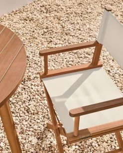 Dalisa Solid Acacia Outdoor Folding Chair In Beige FSC 100% | Kave Home 14 Dalisa Solid Acacia Outdoor Folding Chair In Beige FSC 100% | Kave Home -Quality Furniture Store A000001418 6