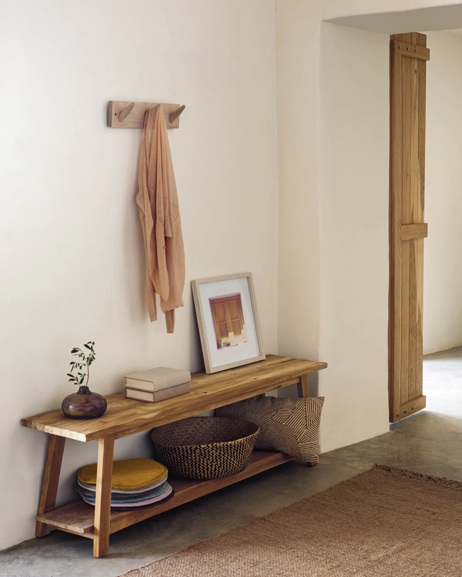 Safara Solid Recycled Teak Bench 150 Cm | Kave Home 4 Safara Solid Recycled Teak Bench 150 Cm | Kave Home - Image 2