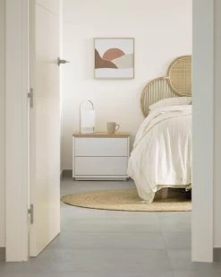 Lalita Rattan Headboard With A Natural Finish For 160 Cm Beds | Kave Home -Quality Furniture Store A000001533 4