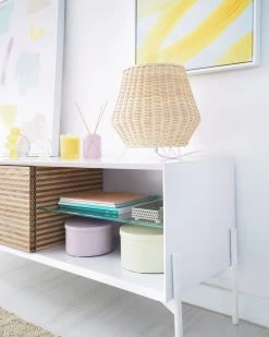 Marielle TV Stand Made From Ash Wood With White Lacquer 167 X 53 Cm. | Kave Home 13 Marielle TV Stand Made From Ash Wood With White Lacquer 167 X 53 Cm. | Kave Home -Quality Furniture Store A000001577 5