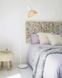 Beneda 100% Wool Footstool In White à 40 Cm | Kave Home 11 Beneda 100% Wool Footstool In White à 40 Cm | Kave Home -Quality Furniture Store A000001590 7