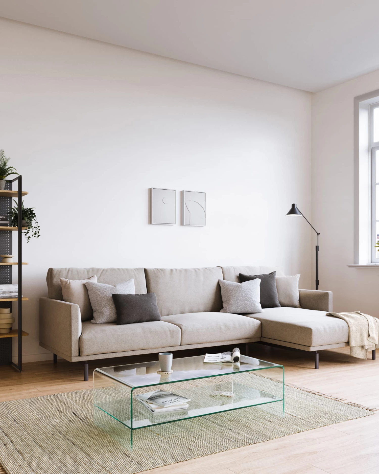 Burano Glass Coffee Table 110 X 55 Cm | Kave Home 6 Burano Glass Coffee Table 110 X 55 Cm | Kave Home - Image 4