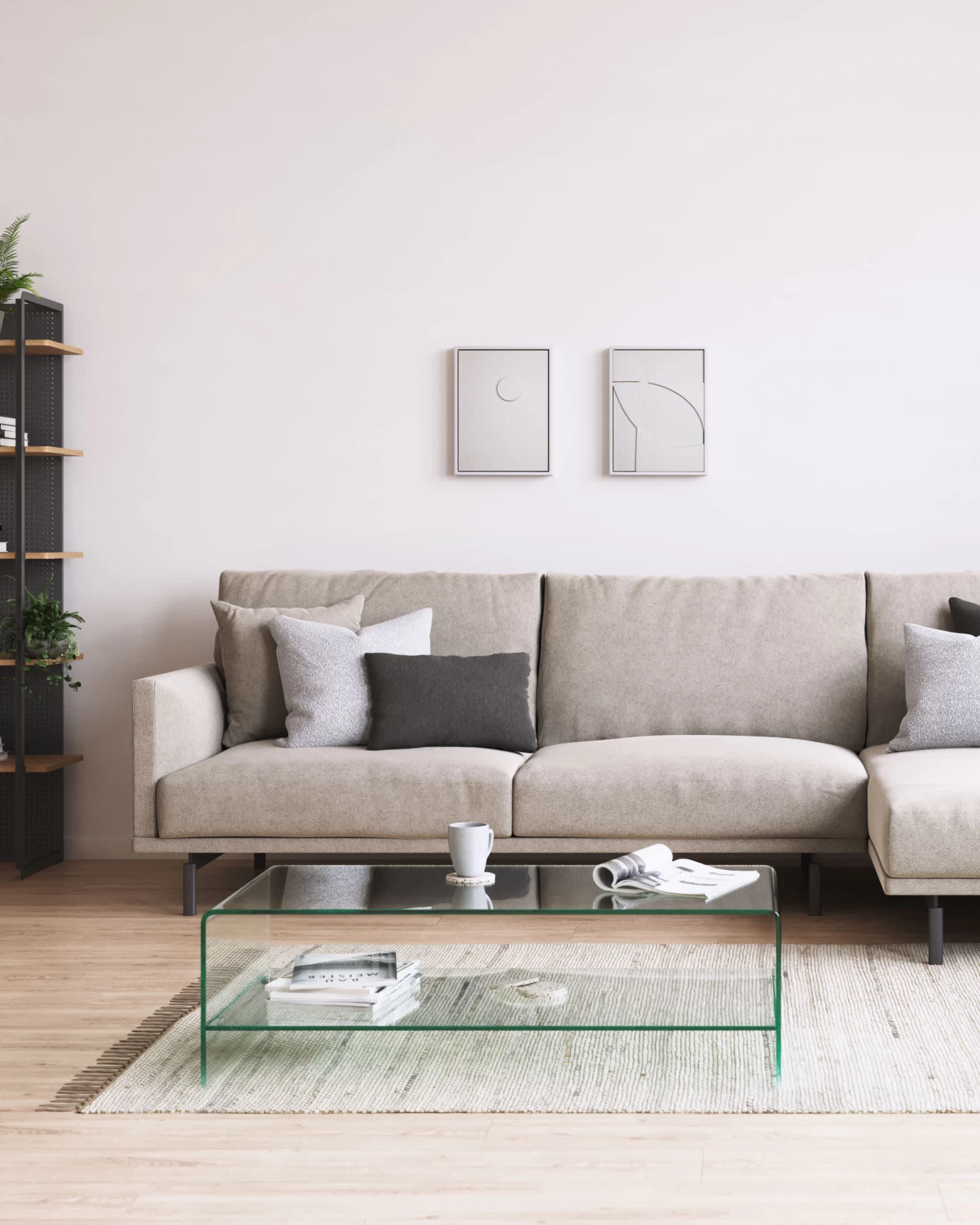 Burano Glass Coffee Table 110 X 55 Cm | Kave Home 8 Burano Glass Coffee Table 110 X 55 Cm | Kave Home - Image 6