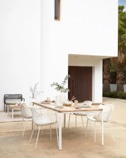 Quinn Outdoor Chair In White | Kave Home 12 Quinn Outdoor Chair In White | Kave Home -Quality Furniture Store A000001785 0