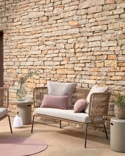 Taimi Concrete Outdoor Footrest Ã 35 Cm | Kave Home -Quality Furniture Store A000001789 3