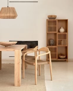 Deyanira Table With Oak Veneer And Solid Oak Legs 160 X 90 Cm | Kave Home -Quality Furniture Store A000001927 4