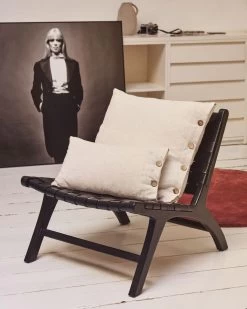 Black Calixta Armchair | Kave Home -Quality Furniture Store A000001992 9