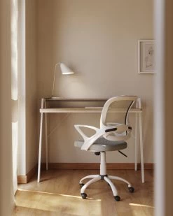 Tangier Grey Office Chair | Kave Home -Quality Furniture Store A000002005 0 1