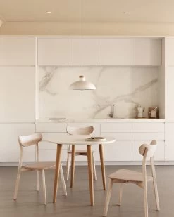 Safina Chair In Oak Veneer And Solid Rubber Wood | Kave Home -Quality Furniture Store A000002040 0