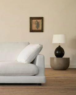 Gala 6 Seater Sofa In White 390 Cm | Kave Home -Quality Furniture Store A000002044 23 1