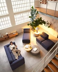 Neom Chaise Module In Blue 152 X 75 Cm | Kave Home -Quality Furniture Store A000002049 3