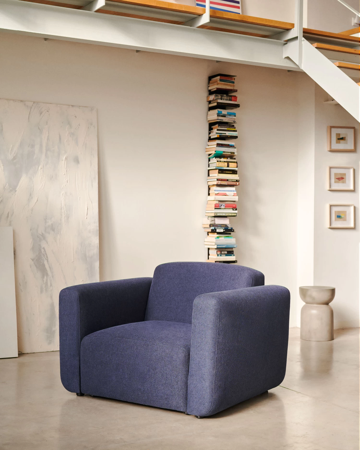 Neom Modular Armchair In Blue | Kave Home 4 Neom Modular Armchair In Blue | Kave Home - Image 2