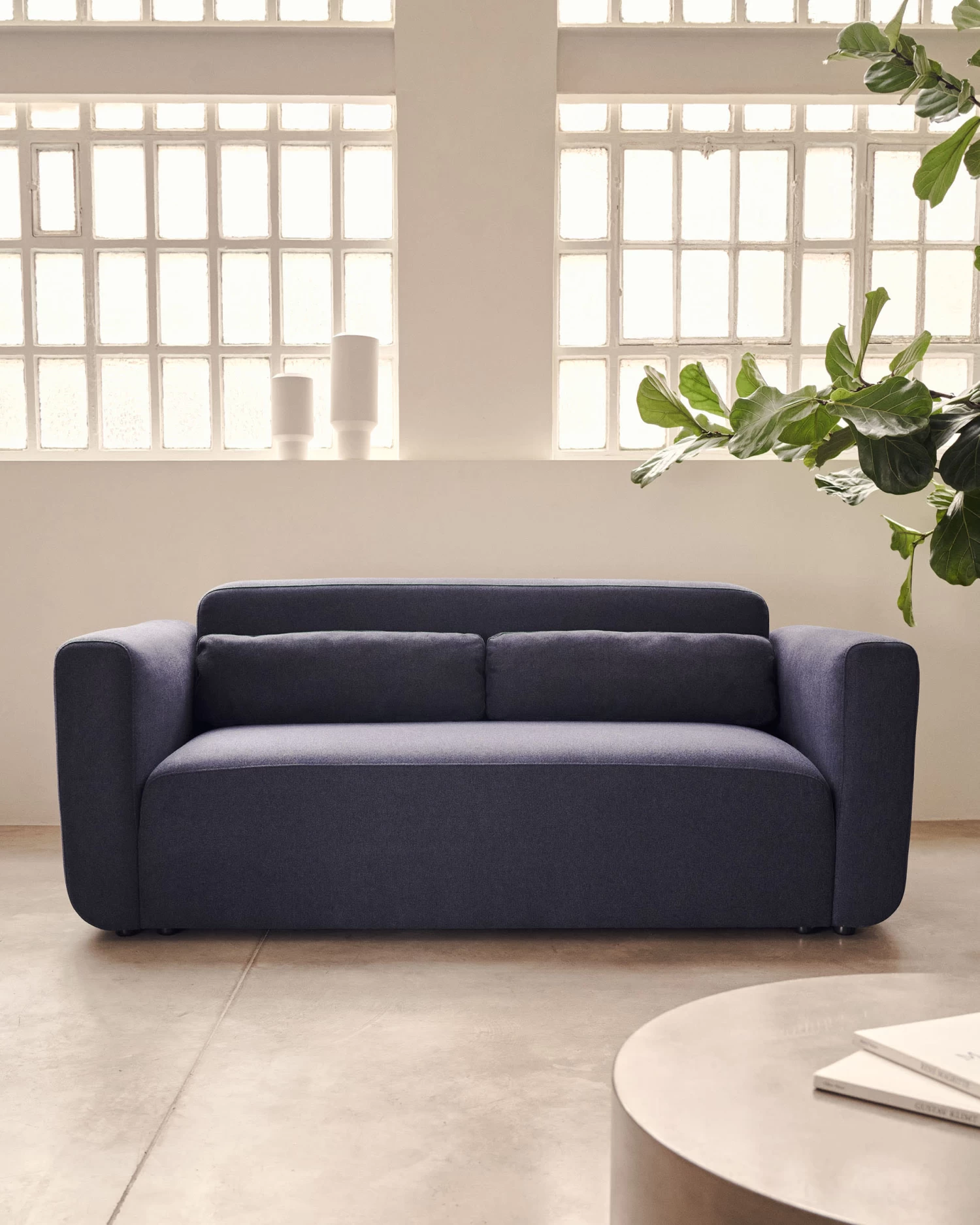 Neom 2 Seater Modular Sofa In Blue 188 Cm | Kave Home 4 Neom 2 Seater Modular Sofa In Blue 188 Cm | Kave Home - Image 2