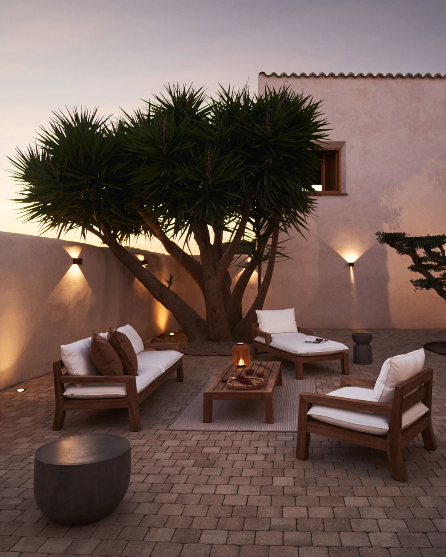 Saranella Portable Table Lamp In Brown Faux Rattan | Kave Home 6 Saranella Portable Table Lamp In Brown Faux Rattan | Kave Home - Image 4