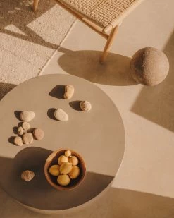 Garbet Cement Coffee Table Ã 60 Cm | Kave Home -Quality Furniture Store A000002070 6