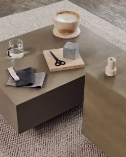 Rustella Cement Coffee Table 80 X 60 Cm | Kave Home 11 Rustella Cement Coffee Table 80 X 60 Cm | Kave Home -Quality Furniture Store A000002222 16