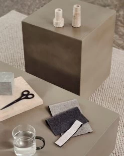 Rustella Cement Side Table 35 X 35 Cm | Kave Home 10 Rustella Cement Side Table 35 X 35 Cm | Kave Home -Quality Furniture Store A000002222 17