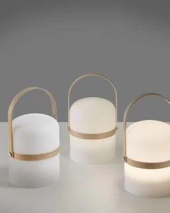 Ridley Table Lamp Made Of Polyethylene And Beech Wood | Kave Home -Quality Furniture Store AA0624 1D03