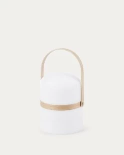 Ridley Table Lamp Made Of Polyethylene And Beech Wood | Kave Home