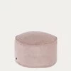 Wilma Large Pouffe In Pink Wide Seam Corduroy Ã 70 Cm | Kave Home -Quality Furniture Store AA6212LN24 1V01