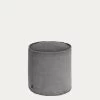 Wilma Large Pouffe In Grey Wide Seam Corduroy à 40 Cm | Kave Home 2 Wilma Large Pouffe In Grey Wide Seam Corduroy à 40 Cm | Kave Home -Quality Furniture Store AA6214LN15 1V01