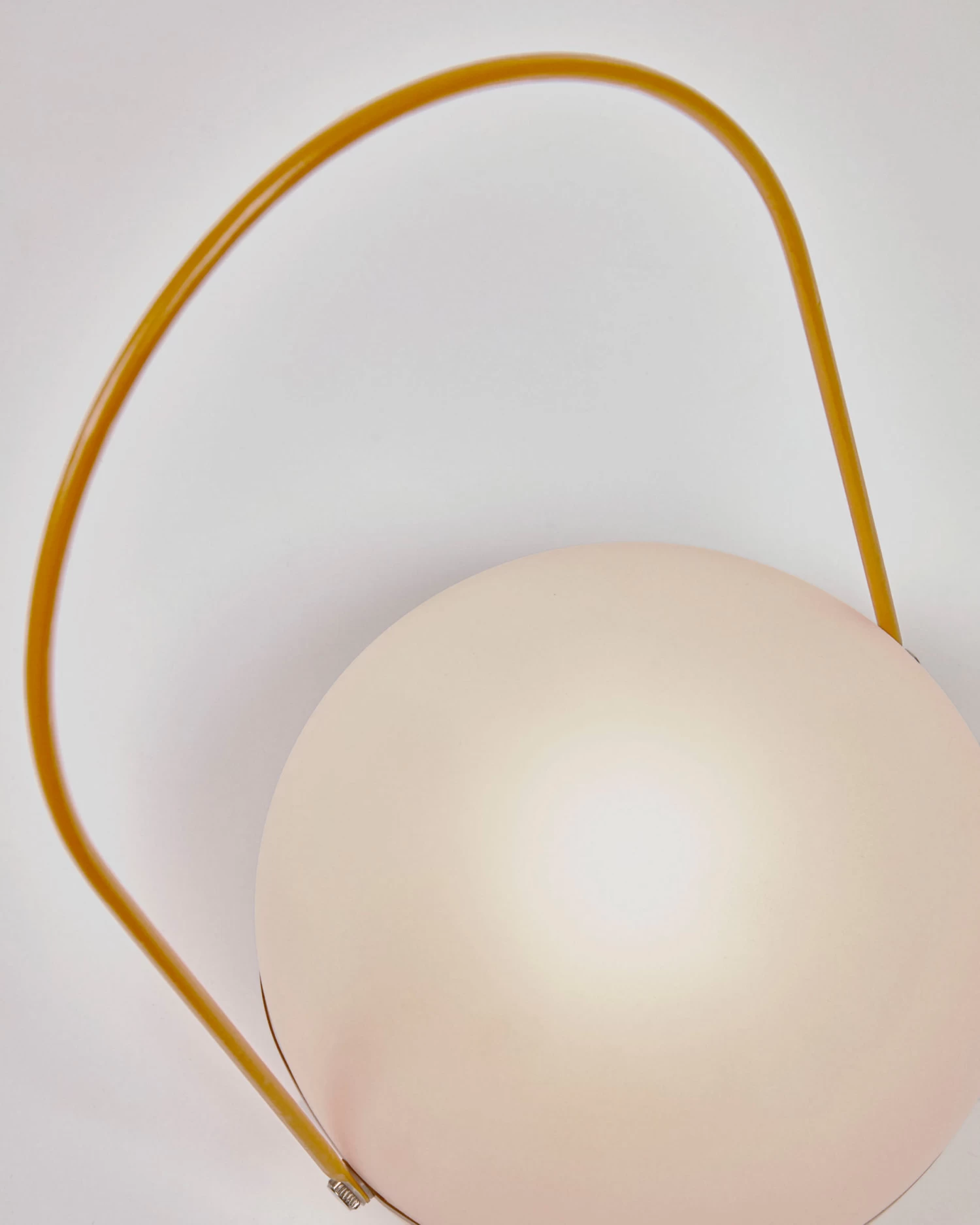 Tea Table Lamp In Polythene And Metal With Mustard Finish | Kave Home 7 Tea Table Lamp In Polythene And Metal With Mustard Finish | Kave Home - Image 5