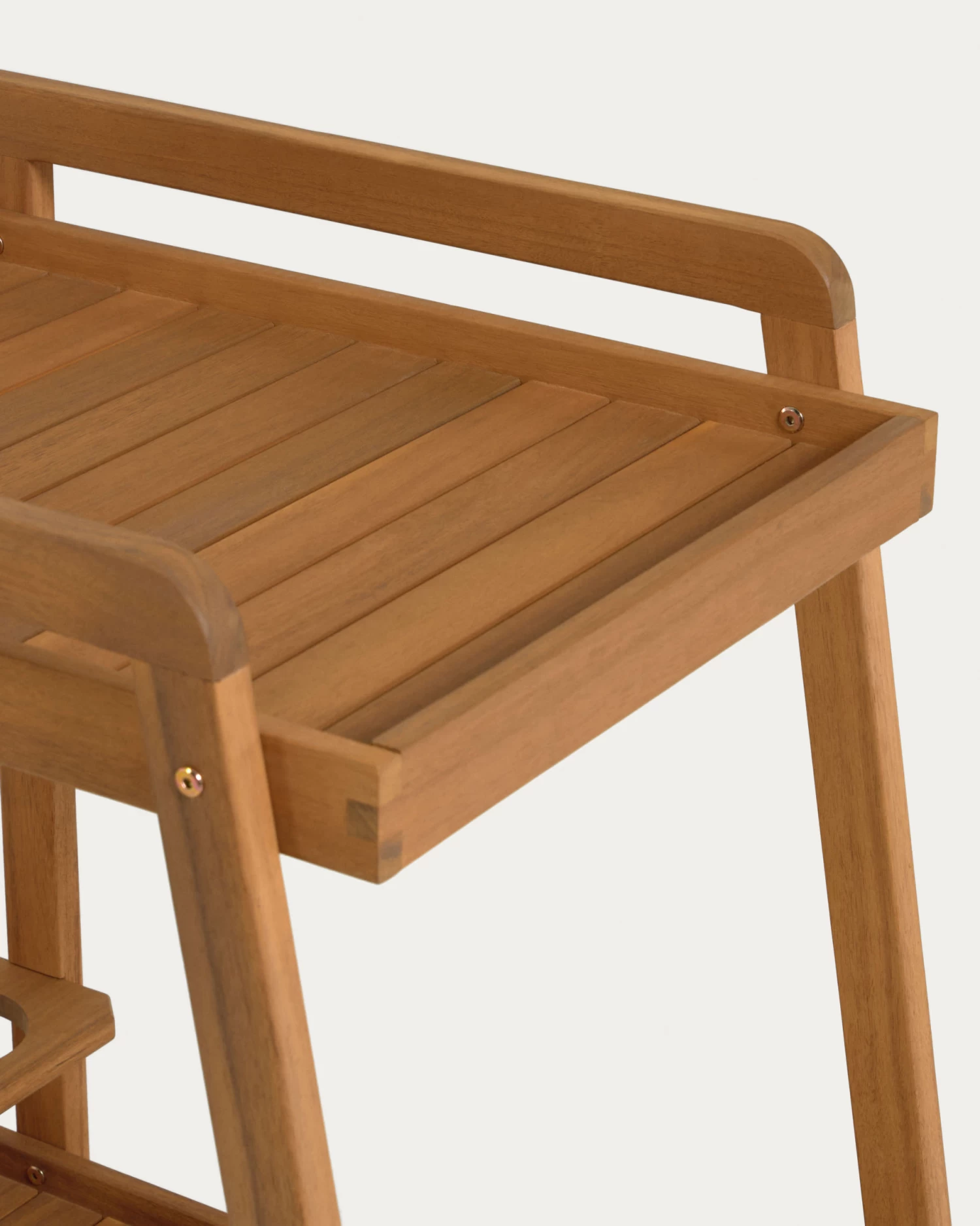 Felisa Solid Acacia Hostess Trolley FSC 100% 10 Felisa Solid Acacia Hostess Trolley FSC 100% - Image 8