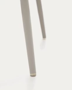 Yunia Chair In Beige Wide Seam Corduroy With Steel Legs In A Powder Coated Beige Finish | Kave Home -Quality Furniture Store C0100009LN12 1D04