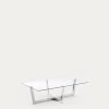 Transparent Grass Plam Coffee Table 120 X 70 Cm | Kave Home