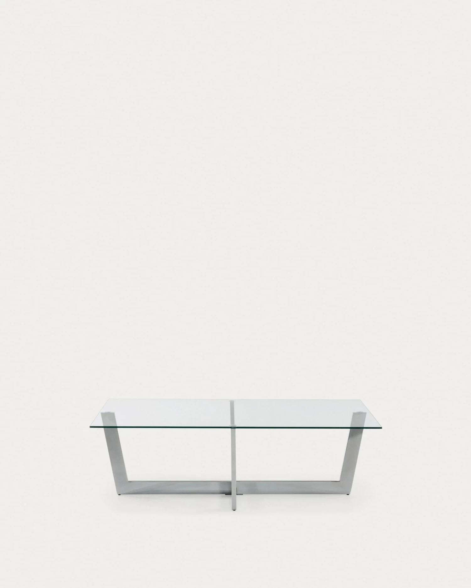 Transparent Grass Plam Coffee Table 120 X 70 Cm | Kave Home 5 Transparent Grass Plam Coffee Table 120 X 70 Cm | Kave Home - Image 3