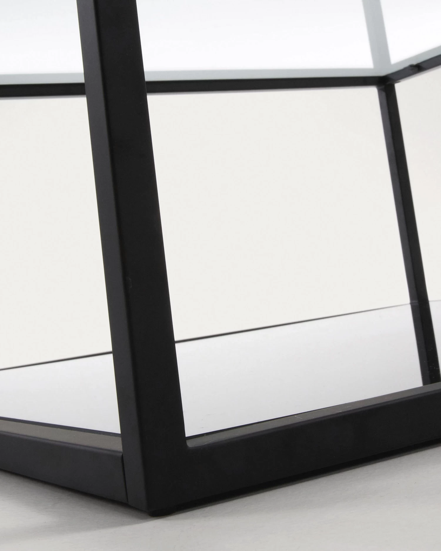 Blackhill Black Square Coffee Table 80 X 80 Cm | Kave Home 5 Blackhill Black Square Coffee Table 80 X 80 Cm | Kave Home - Image 3