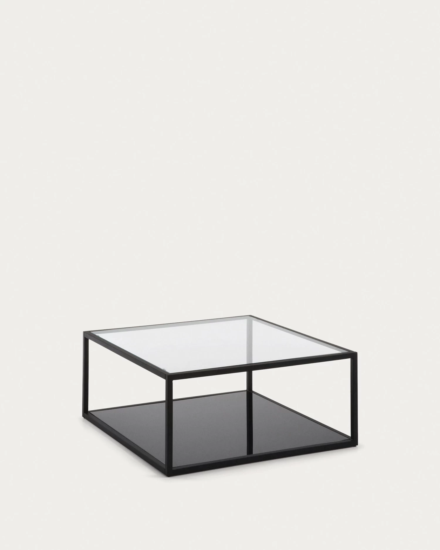 Blackhill Black Square Coffee Table 80 X 80 Cm | Kave Home 3 Blackhill Black Square Coffee Table 80 X 80 Cm | Kave Home