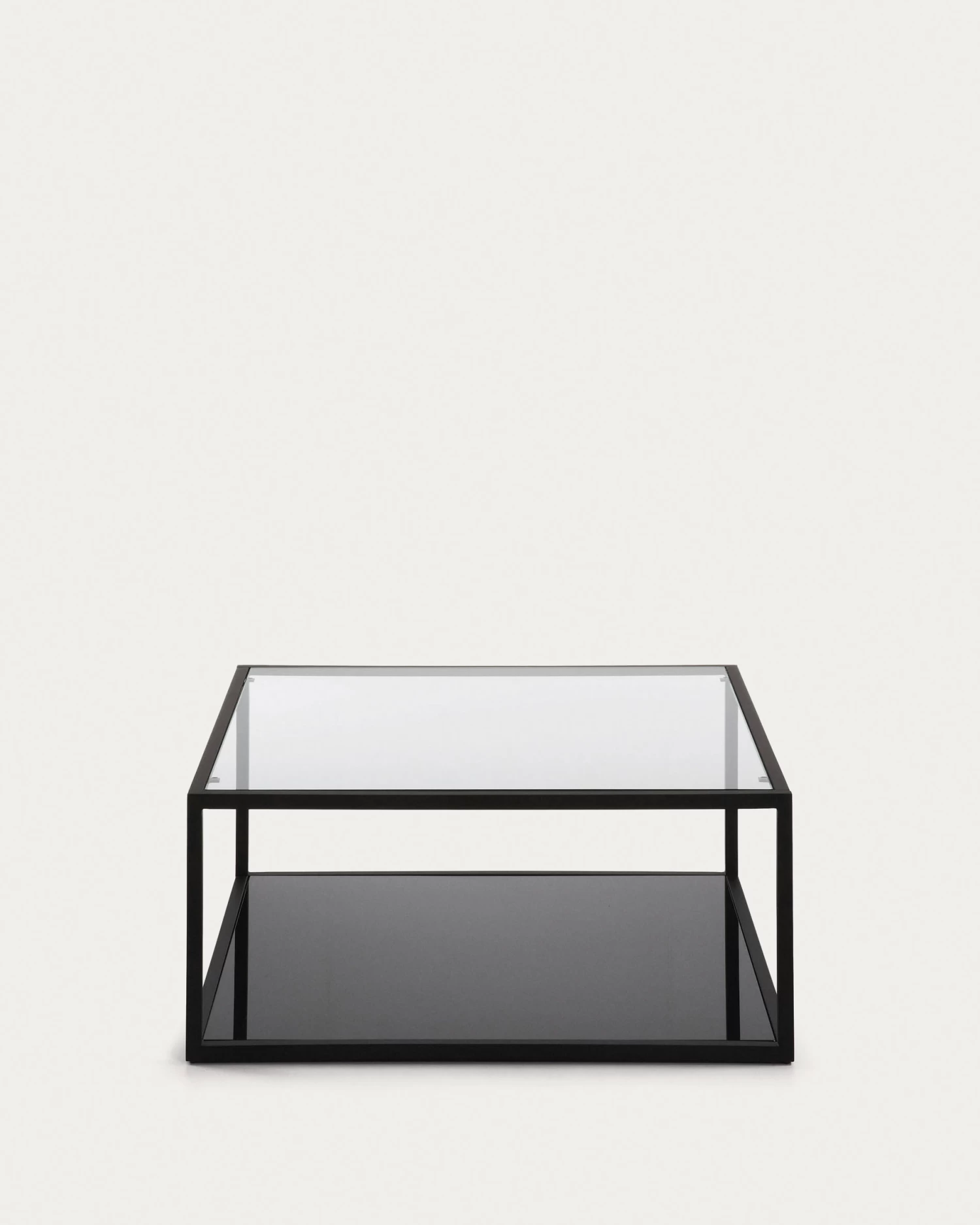 Blackhill Black Square Coffee Table 80 X 80 Cm | Kave Home 7 Blackhill Black Square Coffee Table 80 X 80 Cm | Kave Home - Image 5