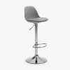 Orlando-T Barstool Grey Height 60-82 Cm | Kave Home -Quality Furniture Store C398U03 1V01