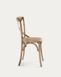 Alsie Chair In Solid Birch Wood With Natural Lacquer -Quality Furniture Store C416M46 1V02